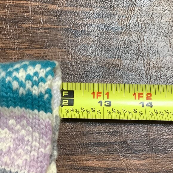 Gap Fair Isle Lambswool Blend Infinity Scarf Colorful Multicolor - Picture 6 of 6